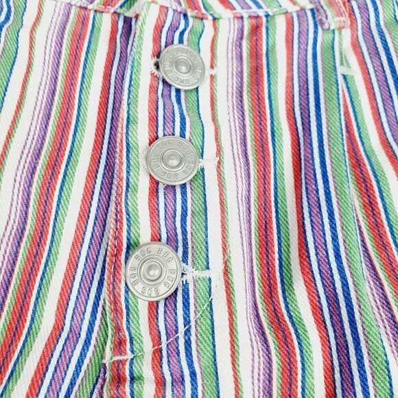 BDG Urban Outfitters Lisbon Striped Shorts Y2K - Picture 7 of 7